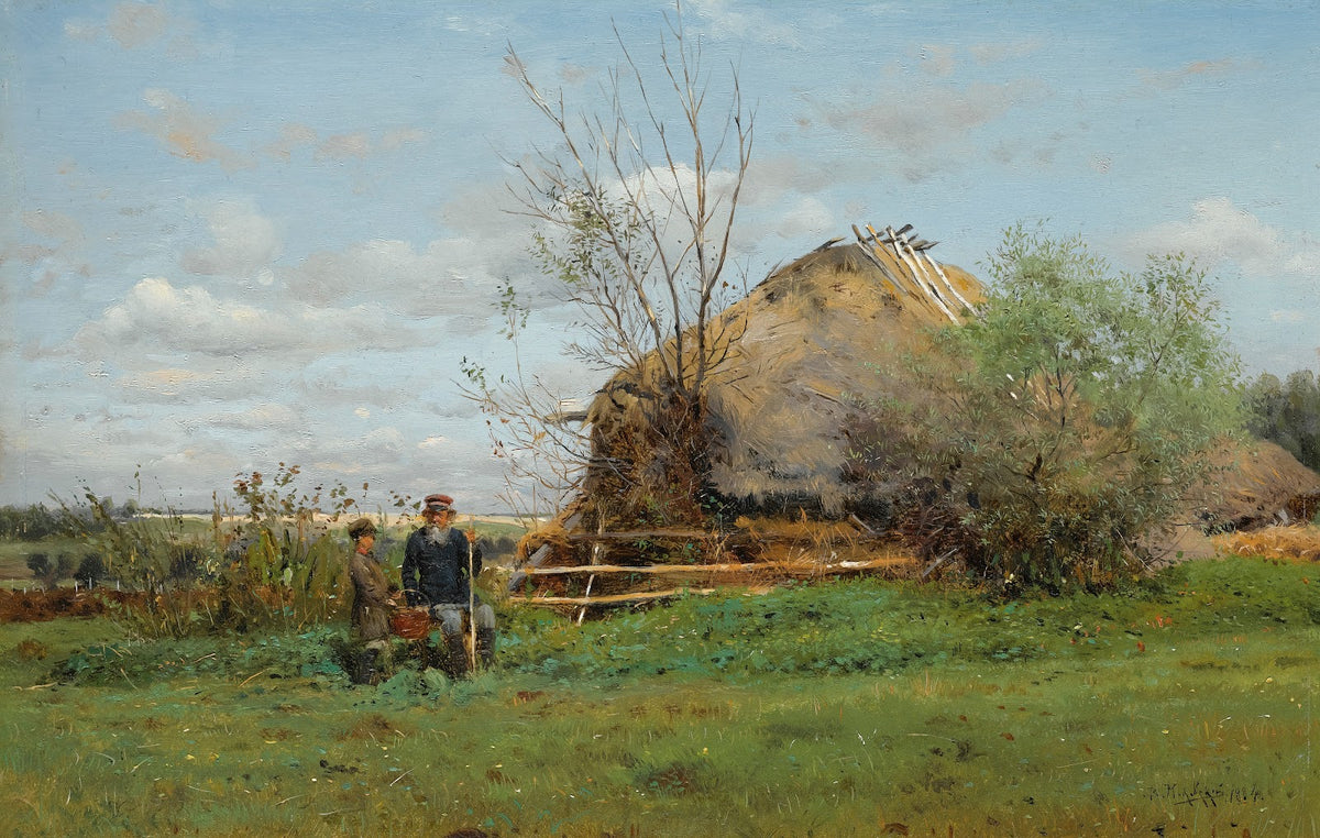 Early Autumn In The Village 1884