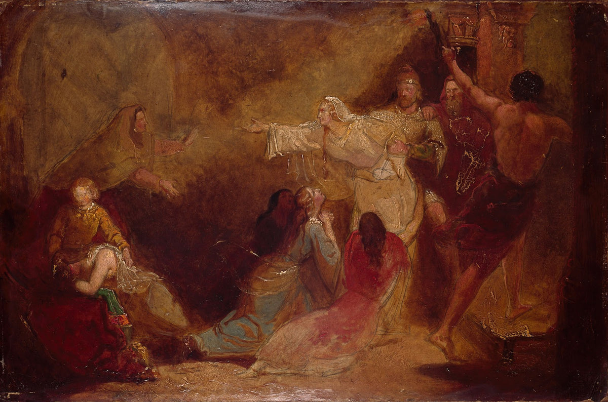 Elgiva seized by order of Archbishop Odo 1847
