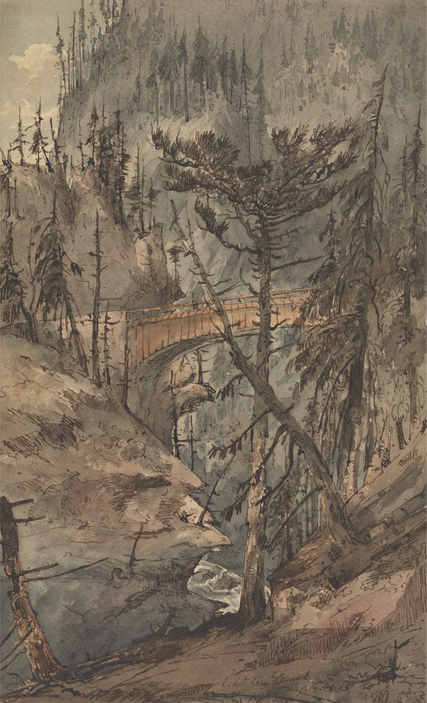 Laditcher Bruck Tyrol 1823