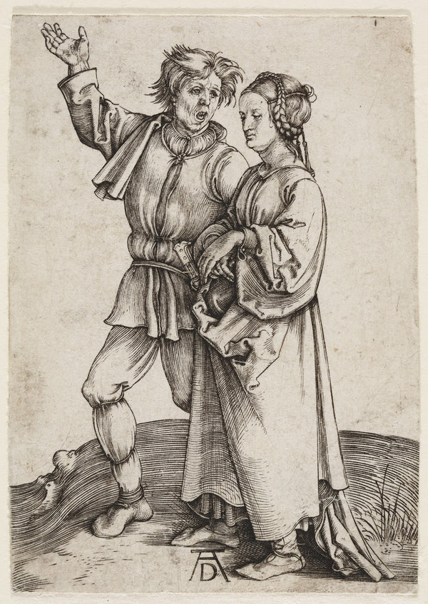 The Young Peasant and His Wife ca 1497