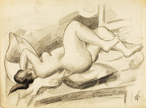 Reclining Female Nude VI