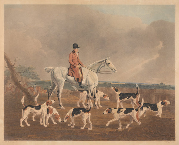 The Earl of Darlington and His Fox Hounds 1810