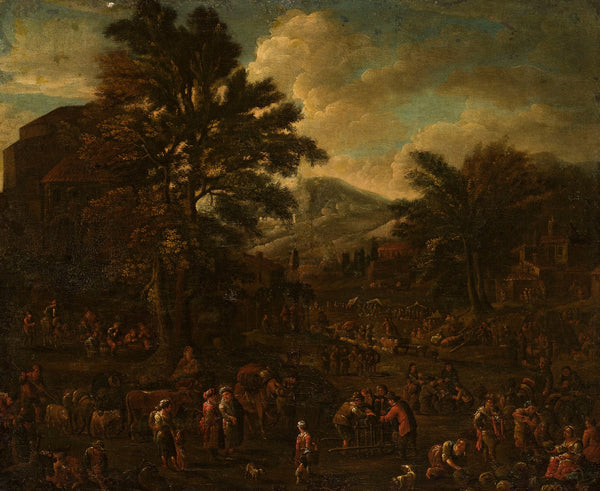 At the market