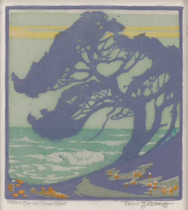 Where Tree and Ocean Meet c 1920s30s