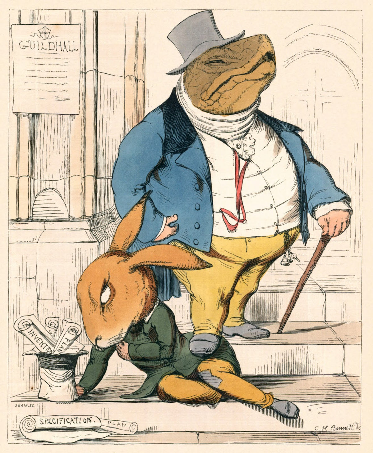 The Hare And The Tortoise 1857