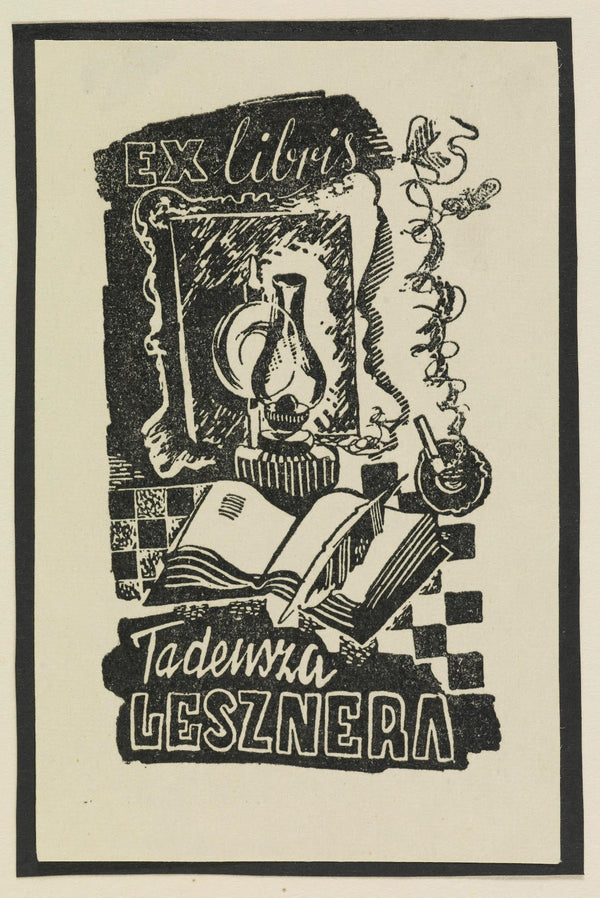 Ex libris Tadeusza Lesznera 1944