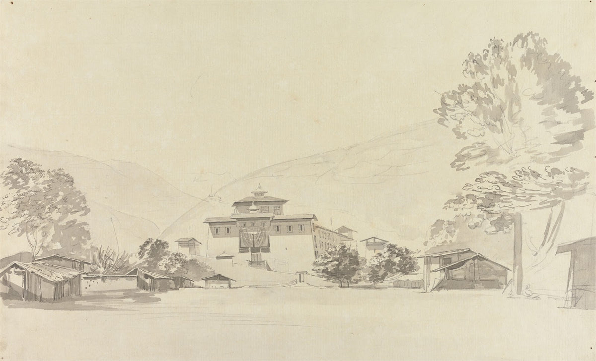 Gateway of Poonaka Puna Kha 1783