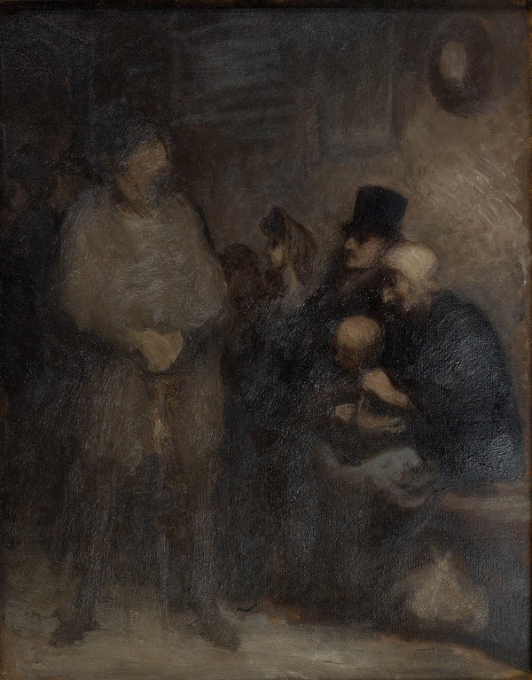 Une salle dattente The Waiting Room between 1850 and 1853
