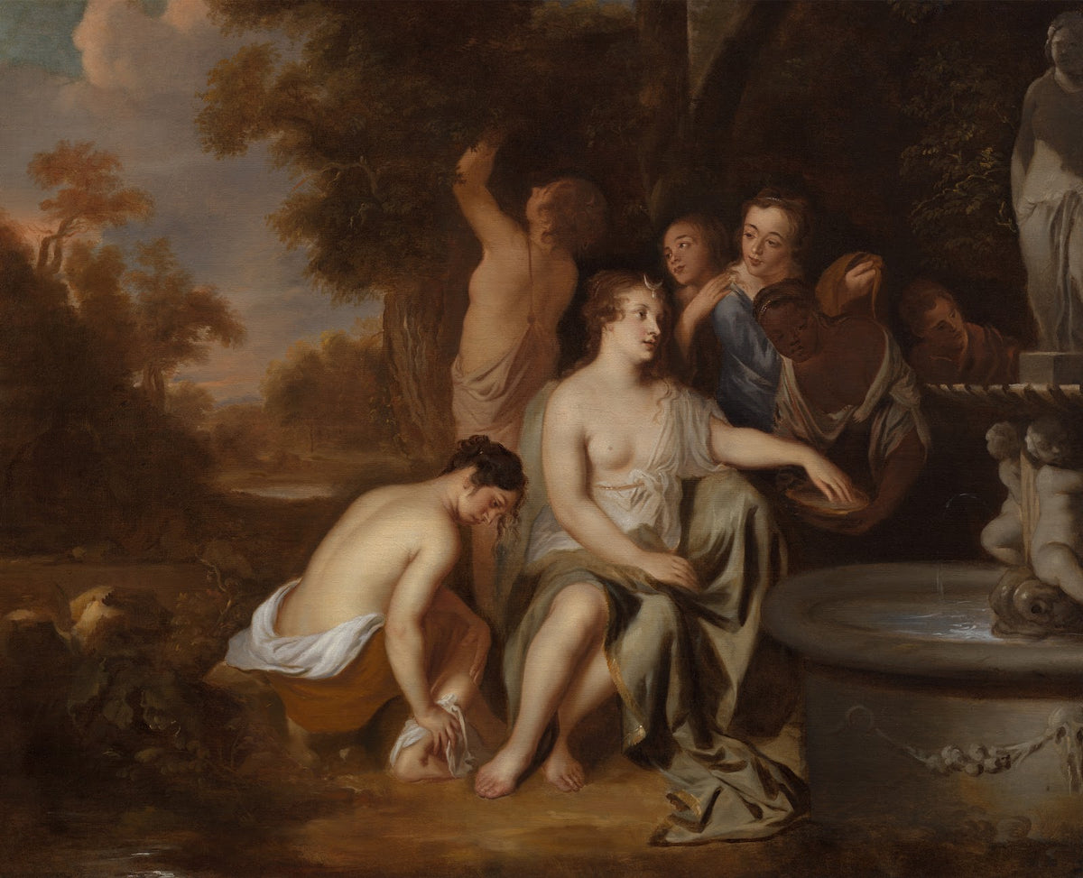Diana and her Nymphs at a Fountain ca 1648
