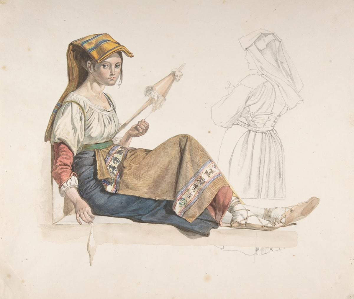 Neapolitan Woman late 18th19th century
