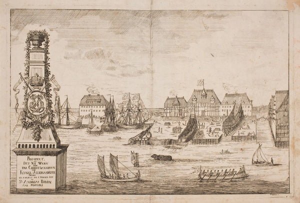 Det nye værft på Christianshavn 1743