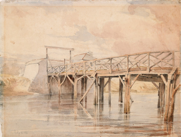 Old London Bridge on the River Dodder Dublin 1841