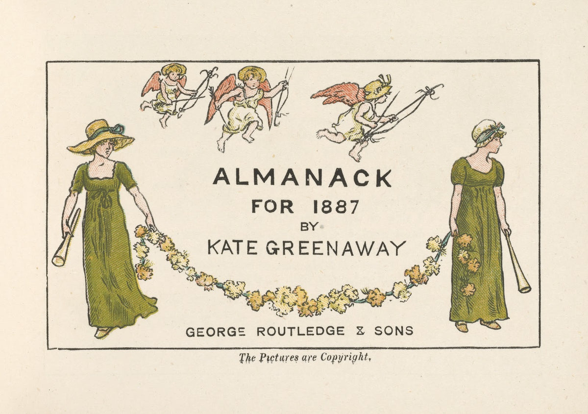 Almanack for 1887  Title 1887