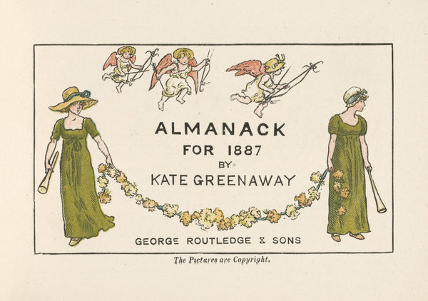 Almanack for 1887  Title 1887