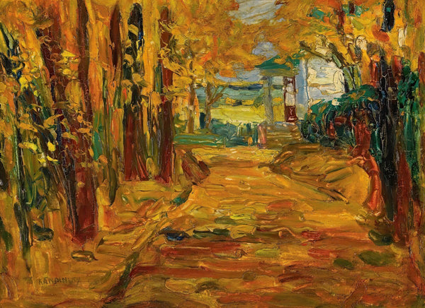 Park Von St Cloud  Herbst I 1906