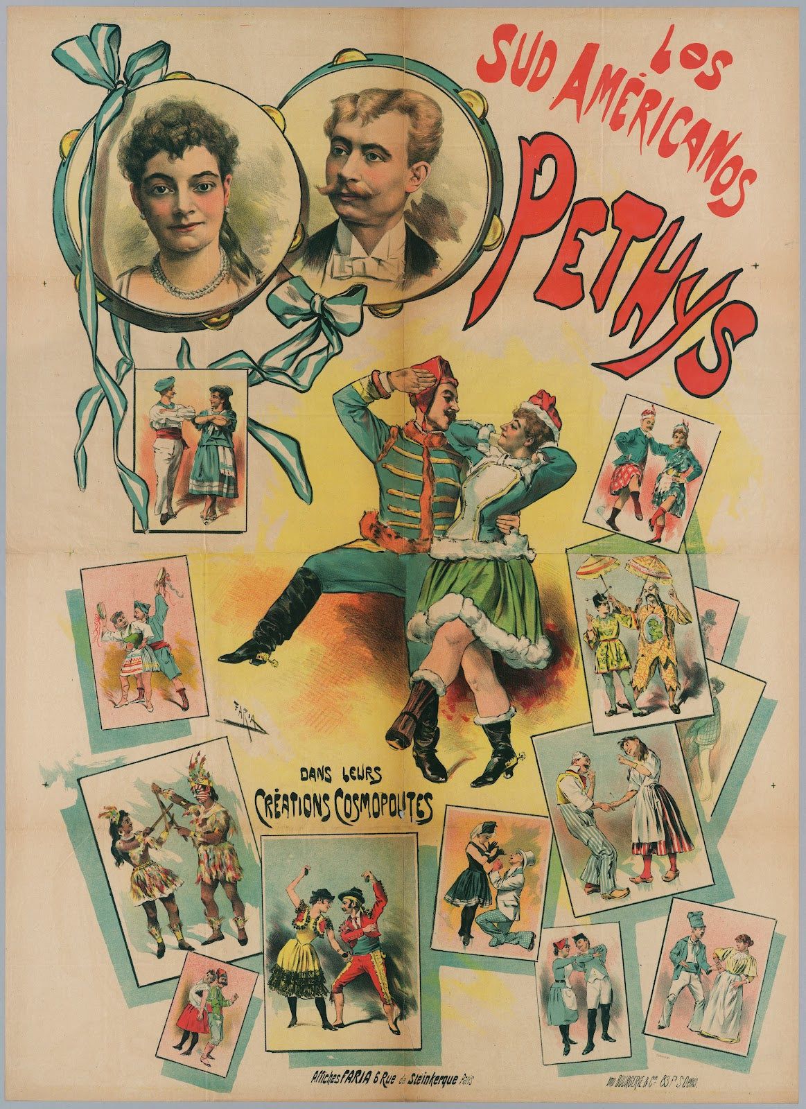 Los Sud Americanos Pethys Dans Leurs Creations Cosmopolites 1880 1900