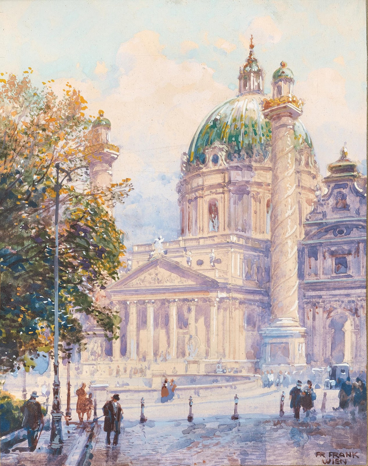 Saint Charless church in Vienna