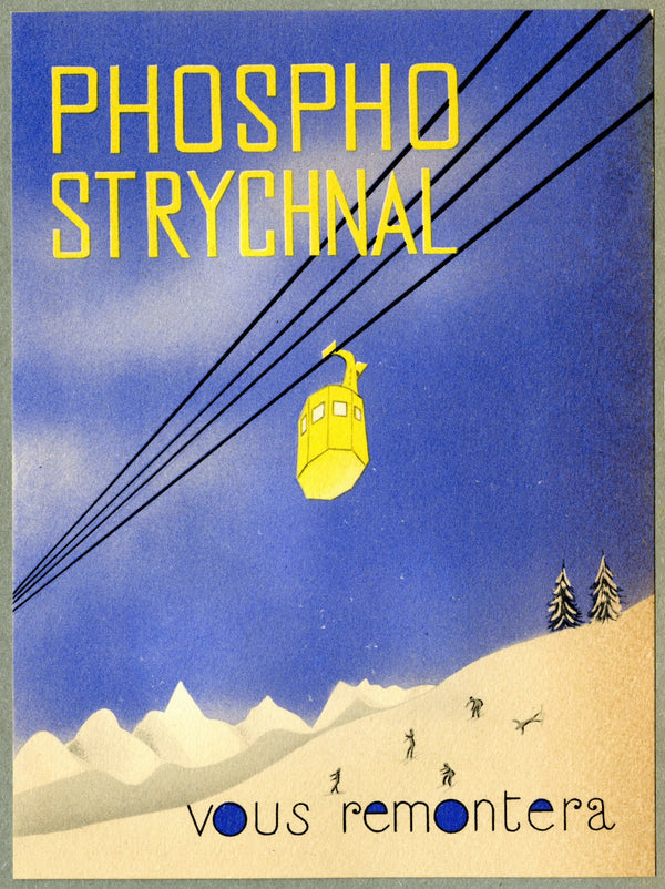Phospho Strychnal 1910 1950