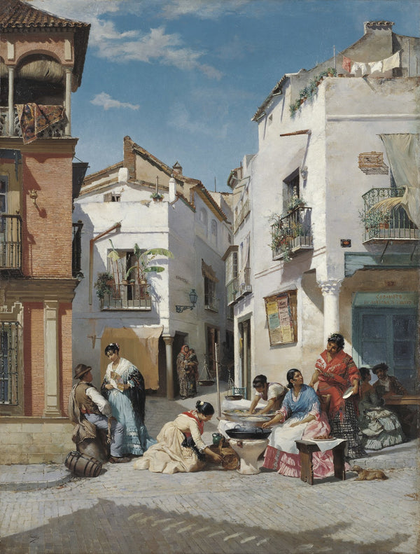 Rosquilla Sellers in a Corner of Seville 1881