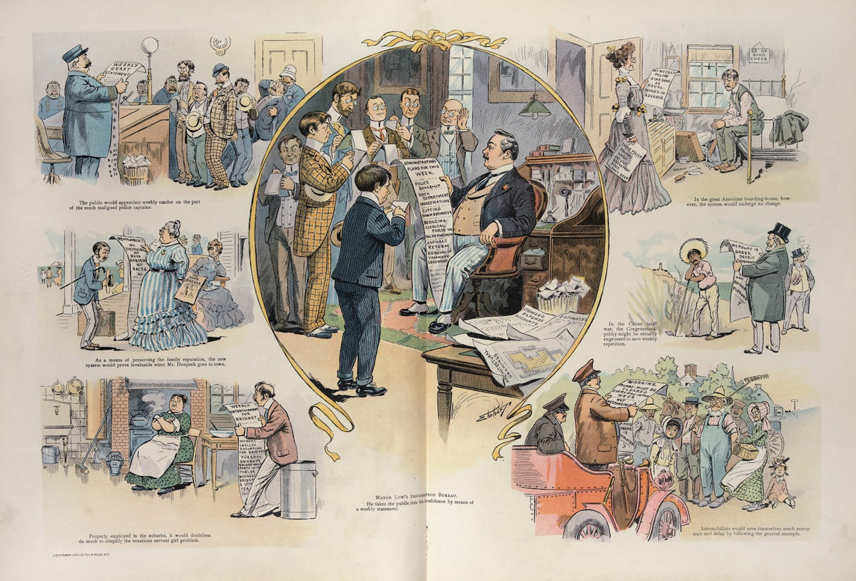 Mayor Lows novel plan and its great possibilities 1902