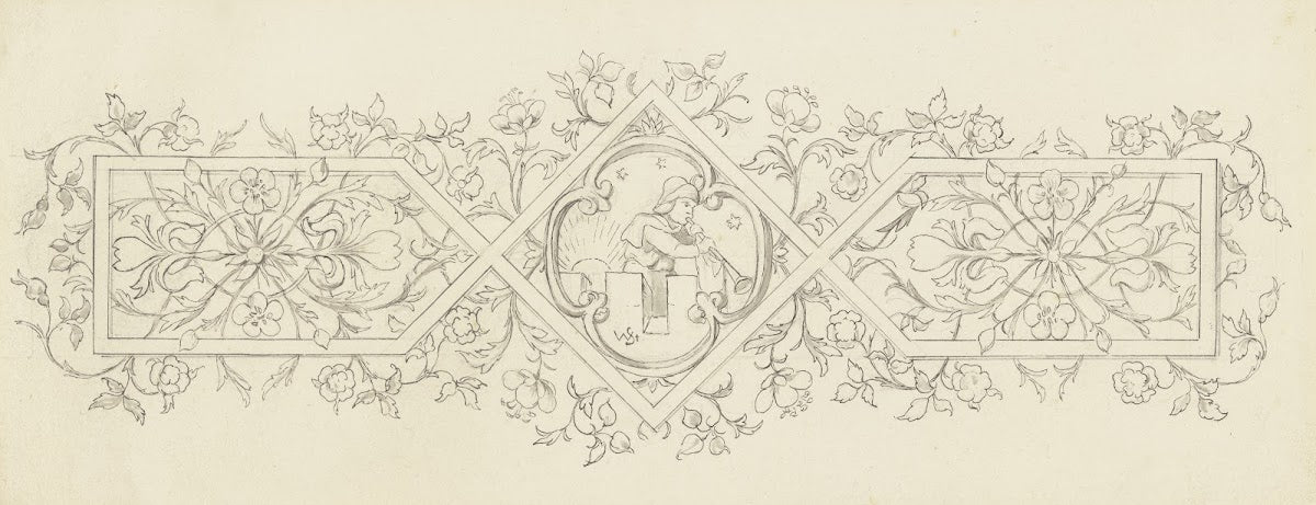 Entrance vignette ca 1884