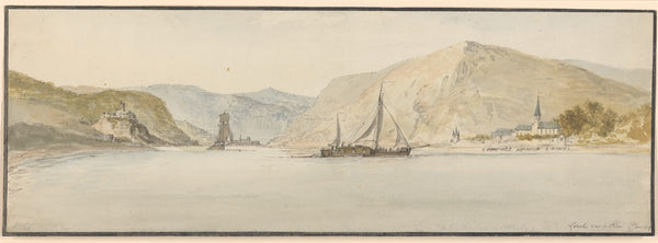 Lorch on the Rhine between 1790 and 1799