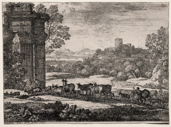 The Herd Returning in Stormy Weather 1651
