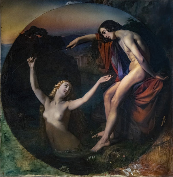 The fisherman and the nymph 1837