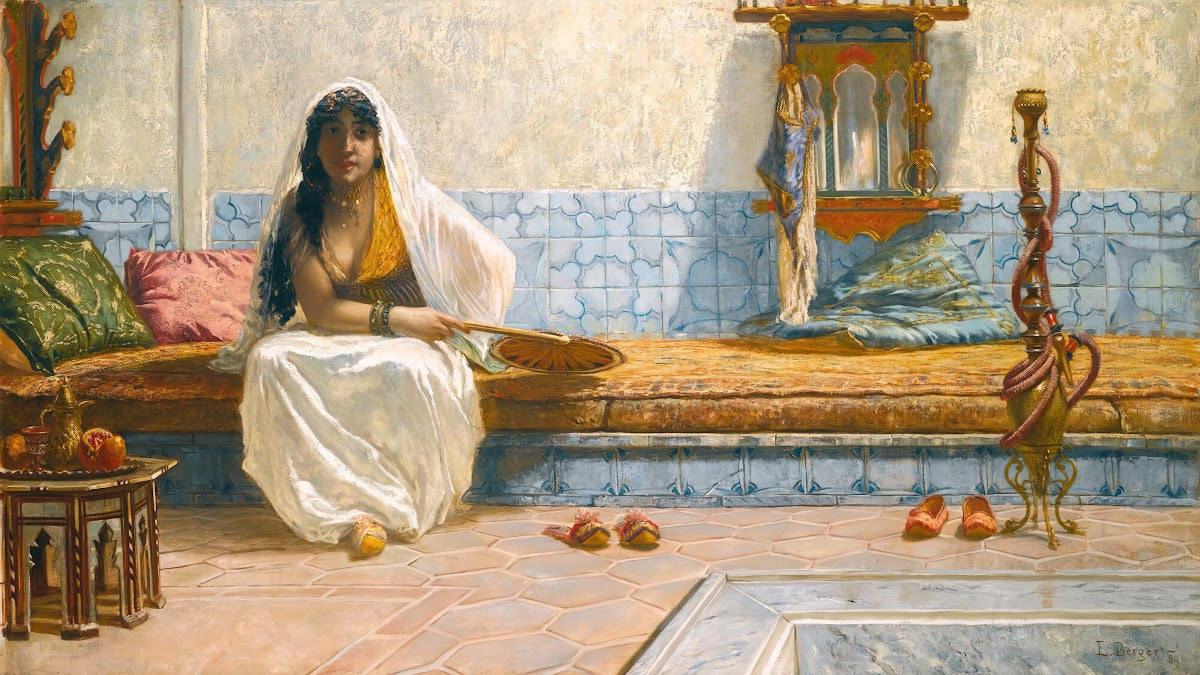 A moment of repose 1889