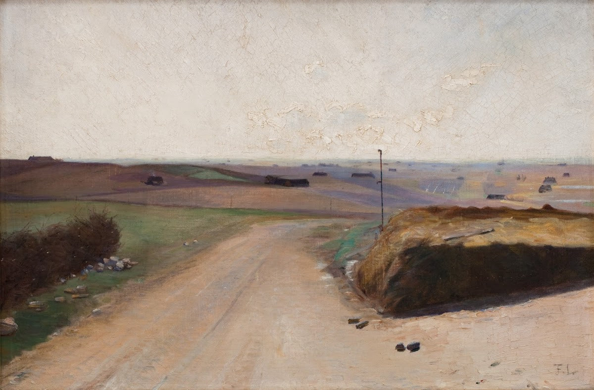 A Landscape The Island of Mors jutland 1893