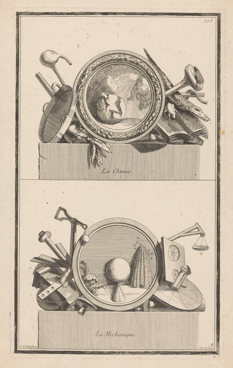 La Chimie La Mechanique 1768   1771