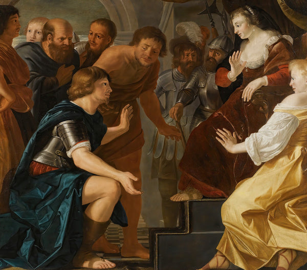 Aeneas Taking Leave From Dido