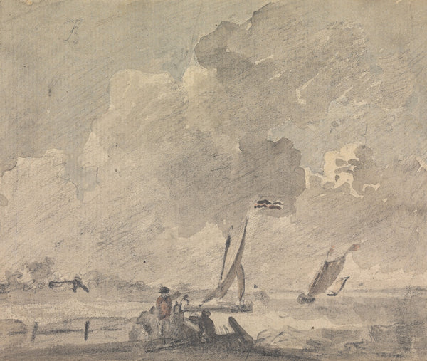 Observing Sailboats From the Shore
