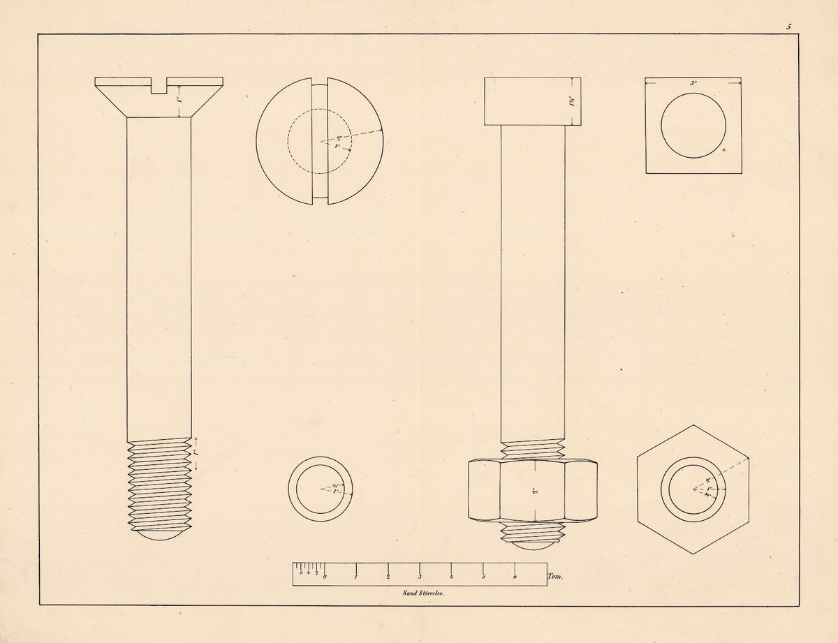 Drawing lesson boards Pl05 1876