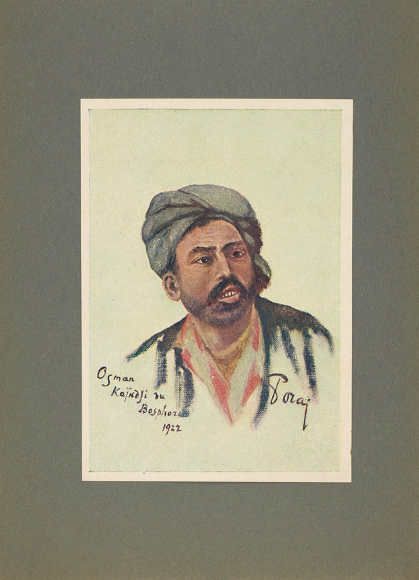 Arab z osiolkiem 1925
