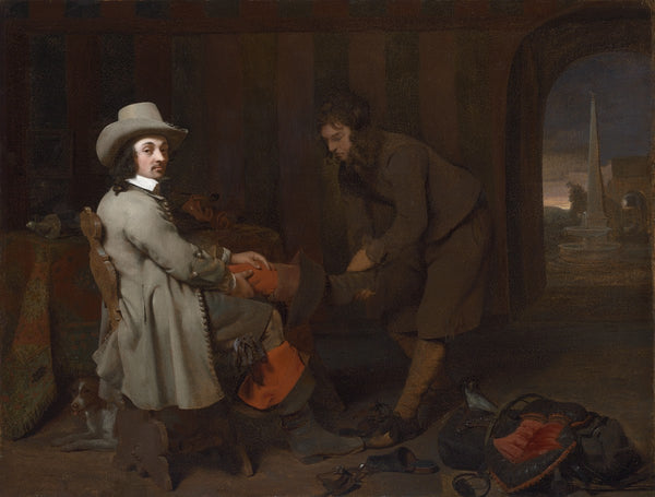 Anthonij de Bordes and His Valet c 1648