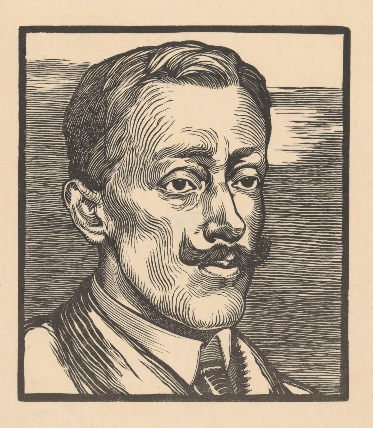 Portret van François Gérard Waller