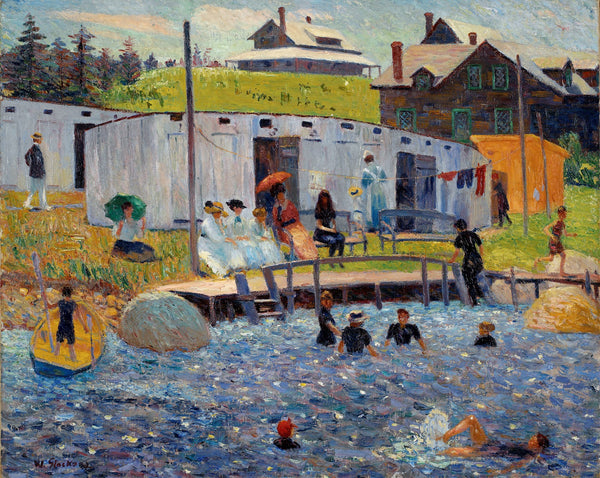 The Bathing Hour Chester Nova Scotia 1910