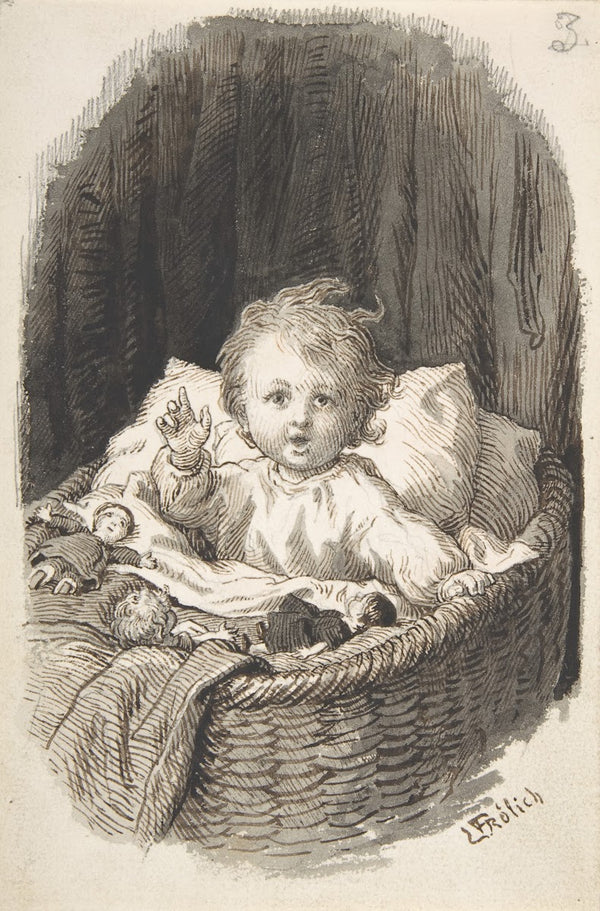 Child in a Crib 18351903