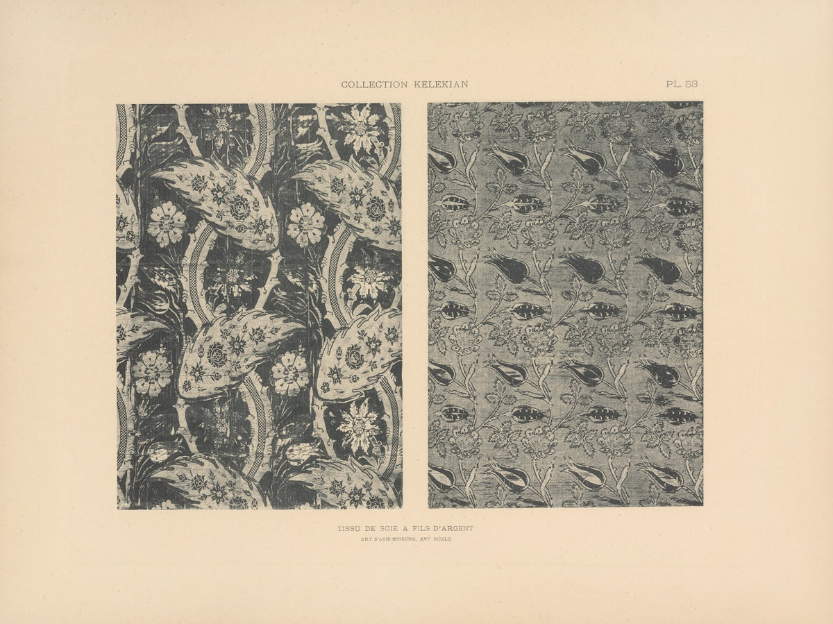 La collection Kelekian Etoffes  tapis dOrient  de Venise Pl053 1900