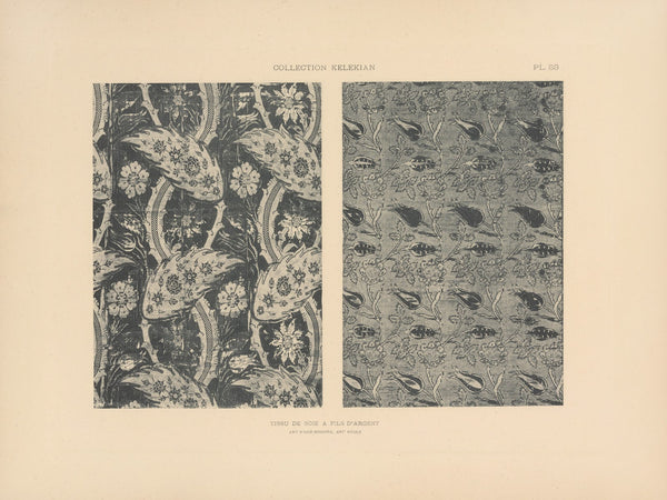 La collection Kelekian Etoffes  tapis dOrient  de Venise Pl053 1900