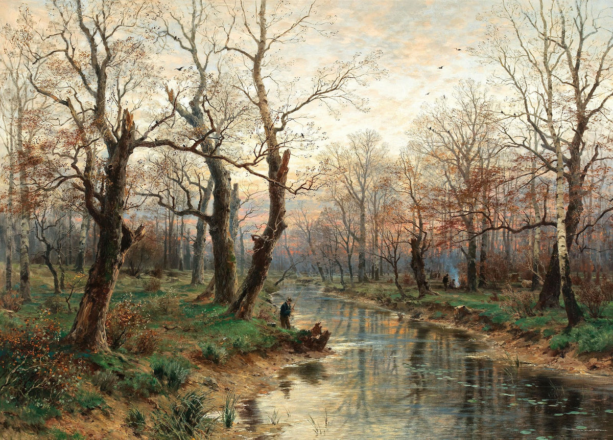 A Scene at Dusk in Late Autumn 1891