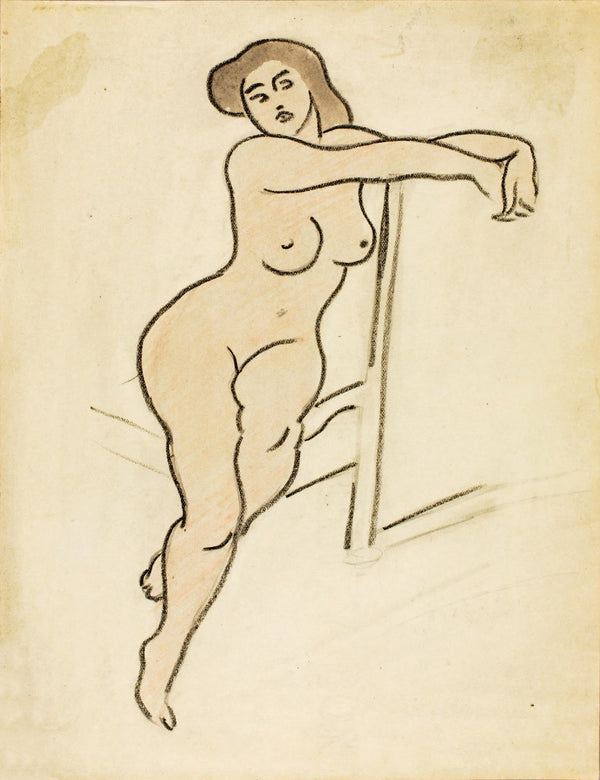 Seated Female Nude