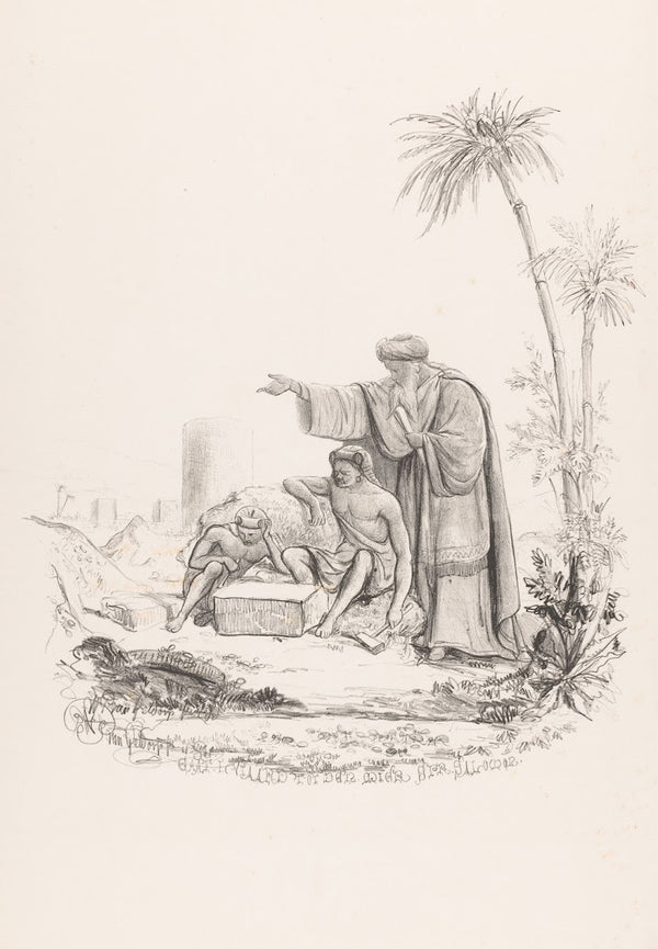 Man Dictates Inscription