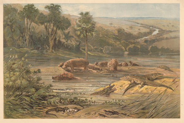 By a river in the interior of Africa 1920