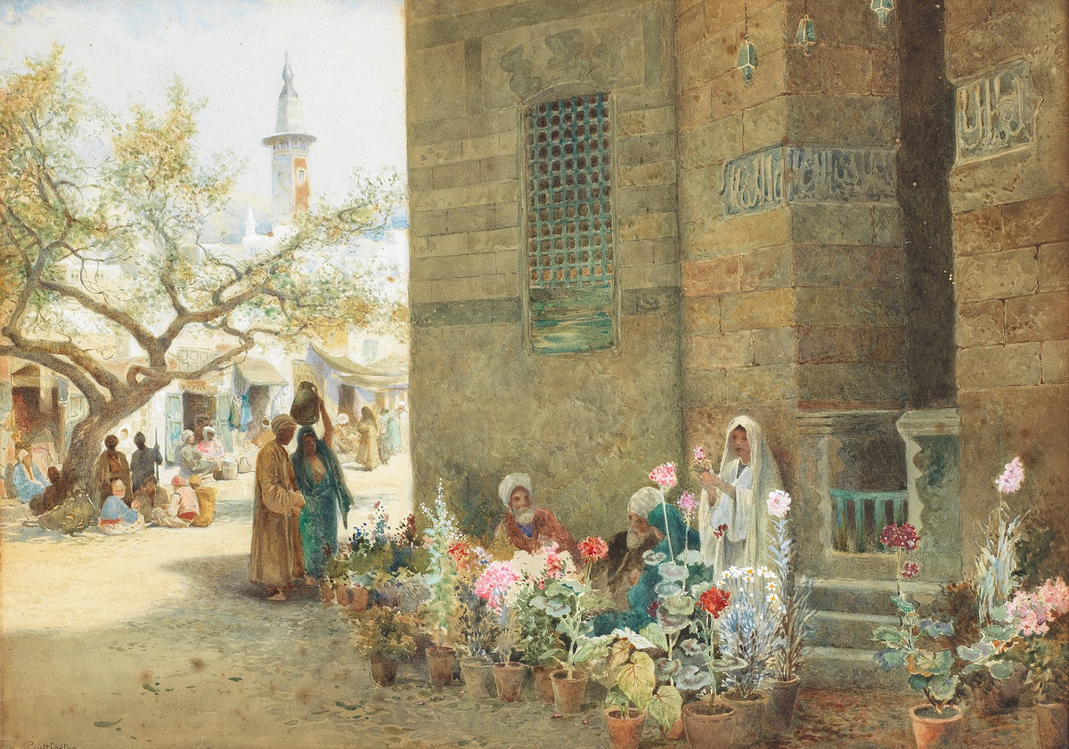 Market scene Cairo