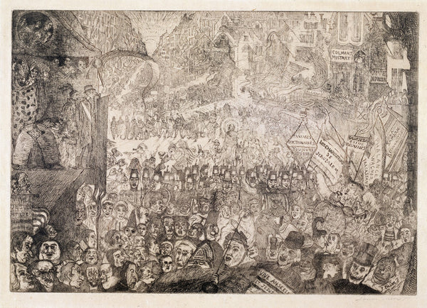 The Entry of Christ into Brussels 1898