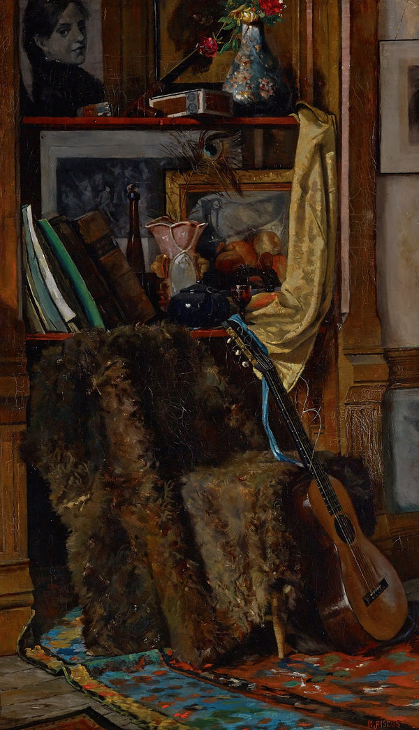 The Bachelor Boudoir Corner of the Studio 1883