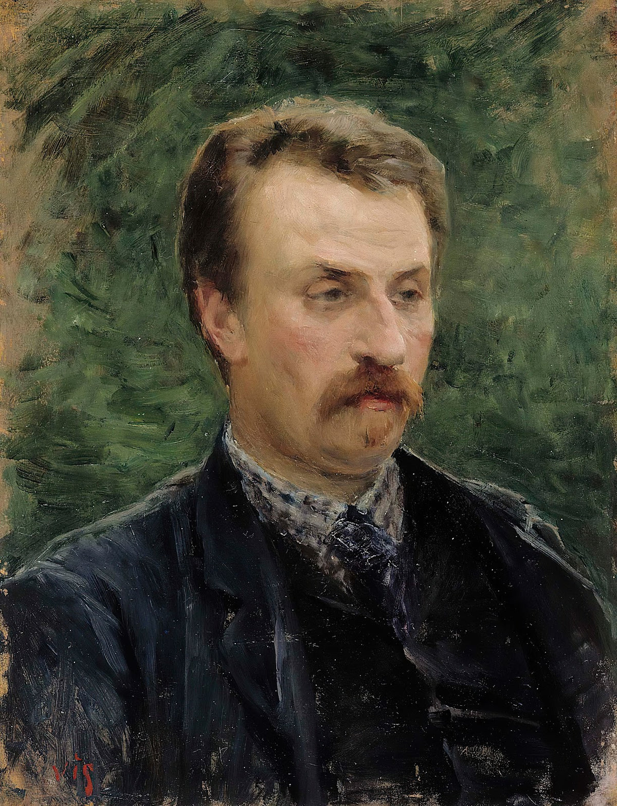 Portrait of Juhani Aho 1891