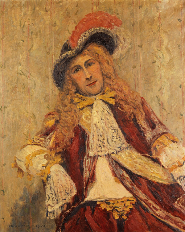 Émile Dehelly 1871 1969 sociétaire de la Comédie Française en costume de scène 1
